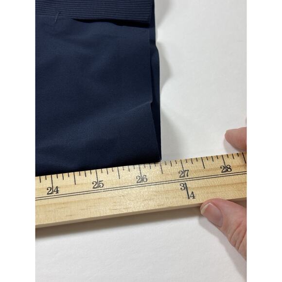 Athleta Brooklyn Ankle Pants Navy Blue 4 Pull On Pockets Stretch Lightweight - Picture 9 of 11